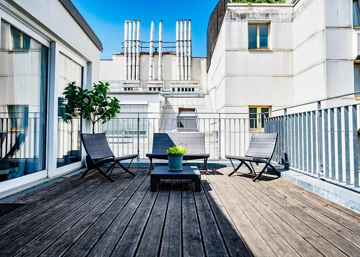Viennas Mariahilfer Mile - Terrace Hideaway *